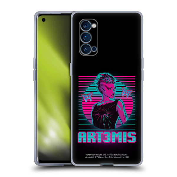 Ready Player One Graphics Character Art Soft Gel Case for OPPO Reno 4 Pro 5G