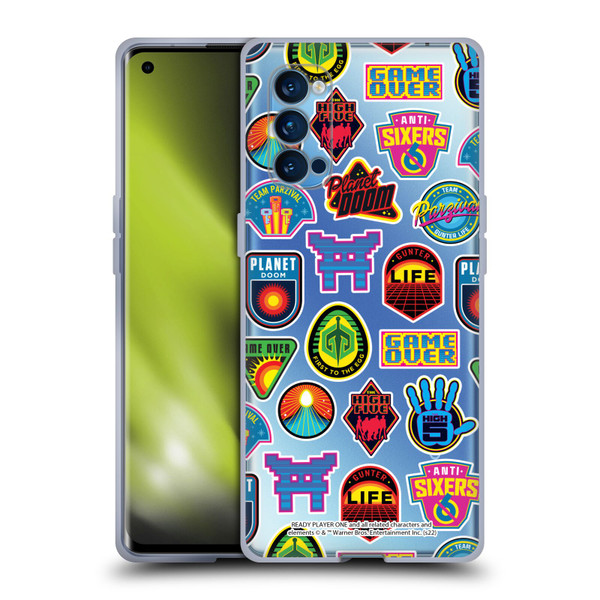 Ready Player One Graphics Collage Soft Gel Case for OPPO Reno 4 Pro 5G