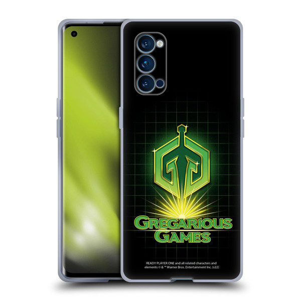Ready Player One Graphics Logo Soft Gel Case for OPPO Reno 4 Pro 5G