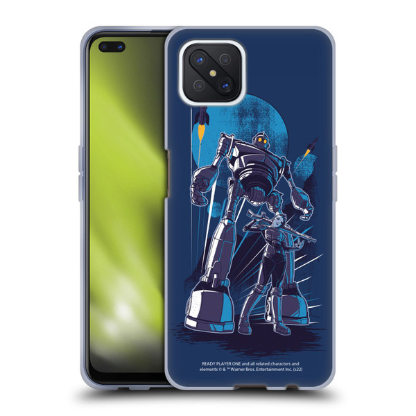 Ready Player One Graphics Iron Giant Soft Gel Case for OPPO Reno4 Z 5G