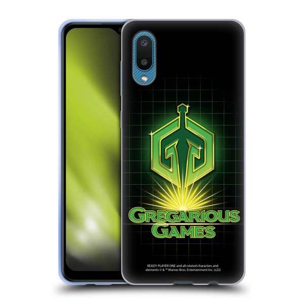 Ready Player One Graphics Logo Soft Gel Case for Samsung Galaxy A02/M02 (2021)