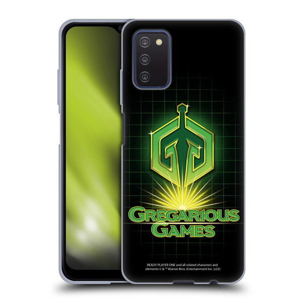 Ready Player One Graphics Logo Soft Gel Case for Samsung Galaxy A03s (2021)