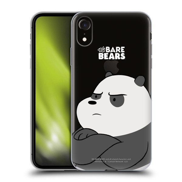 We Bare Bears Character Art Panda Soft Gel Case for Apple iPhone XR