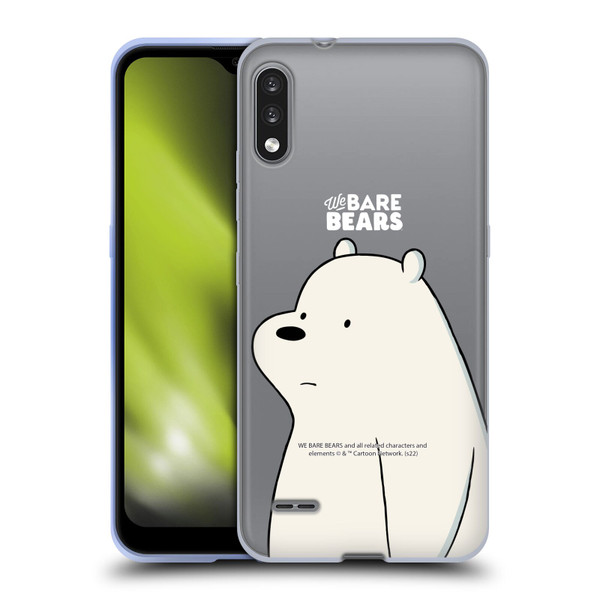 We Bare Bears Character Art Ice Bear Soft Gel Case for LG K22