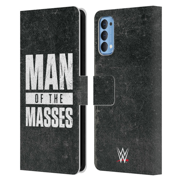 WWE Becky Lynch Man Of The Masses Leather Book Wallet Case Cover For OPPO Reno 4 5G