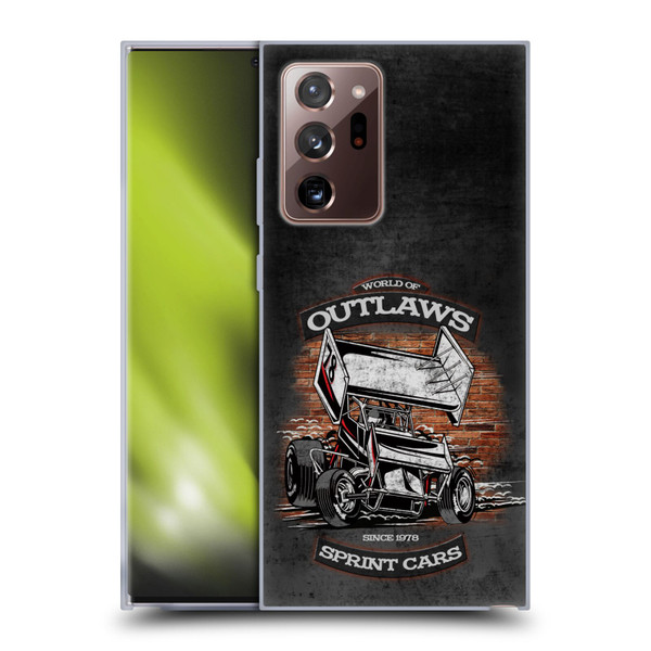 World of Outlaws Western Graphics Brickyard Sprint Car Soft Gel Case for Samsung Galaxy Note20 Ultra / 5G
