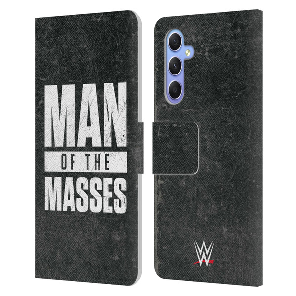 WWE Becky Lynch Man Of The Masses Leather Book Wallet Case Cover For Samsung Galaxy A34 5G