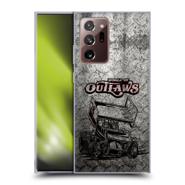 World of Outlaws Western Graphics Sprint Car Soft Gel Case for Samsung Galaxy Note20 Ultra / 5G
