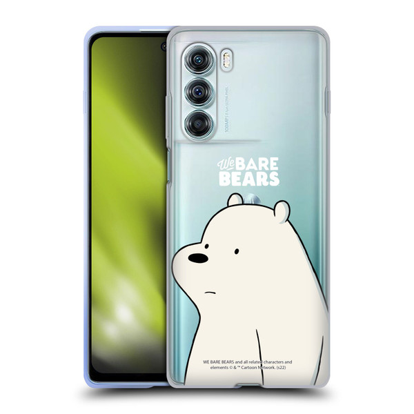 We Bare Bears Character Art Ice Bear Soft Gel Case for Motorola Edge S30 / Moto G200 5G