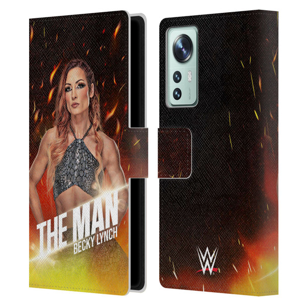 WWE Becky Lynch The Man Portrait Leather Book Wallet Case Cover For Xiaomi 12