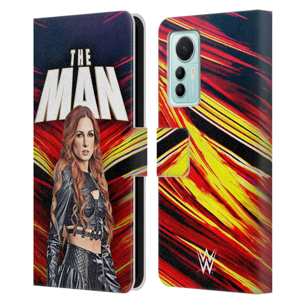 WWE Becky Lynch The Man Leather Book Wallet Case Cover For Xiaomi 12 Lite