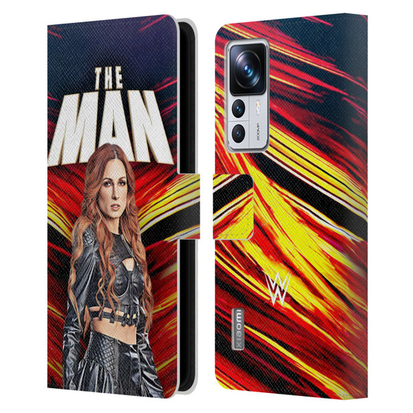 WWE Becky Lynch The Man Leather Book Wallet Case Cover For Xiaomi 12T Pro