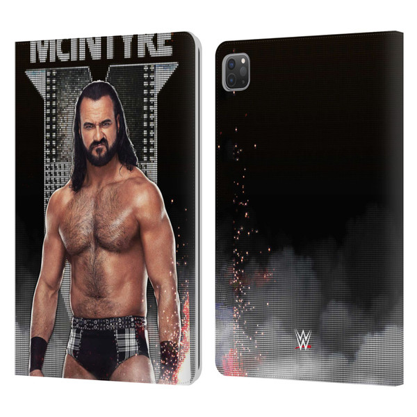WWE Drew McIntyre LED Image Leather Book Wallet Case Cover For Apple iPad Pro 11 2020 / 2021 / 2022