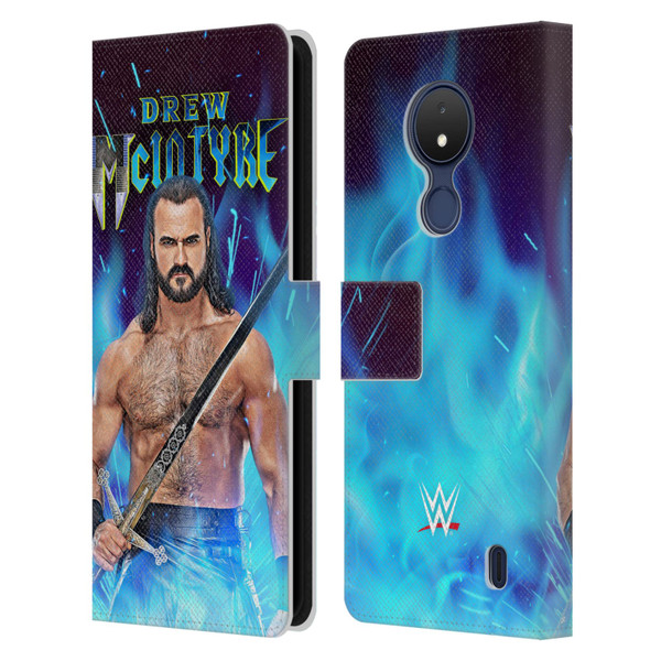 WWE Drew McIntyre Scottish Warrior Leather Book Wallet Case Cover For Nokia C21