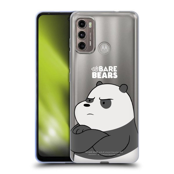 We Bare Bears Character Art Panda Soft Gel Case for Motorola Moto G60 / Moto G40 Fusion