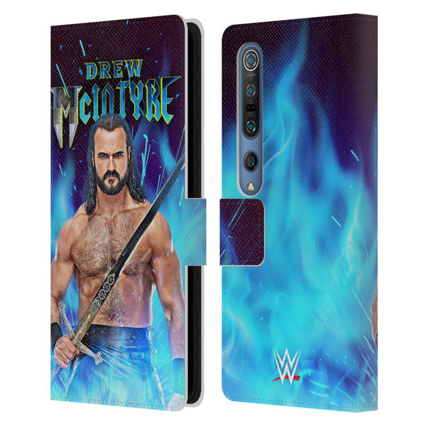 WWE Drew McIntyre Scottish Warrior Leather Book Wallet Case Cover For Xiaomi Mi 10 5G / Mi 10 Pro 5G