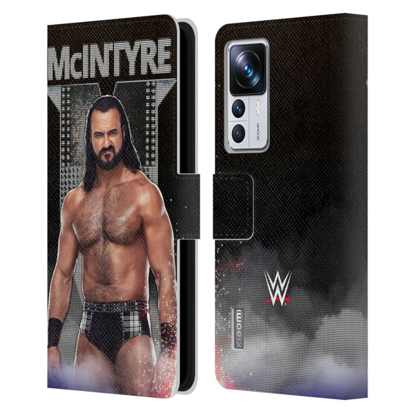 WWE Drew McIntyre LED Image Leather Book Wallet Case Cover For Xiaomi 12T Pro