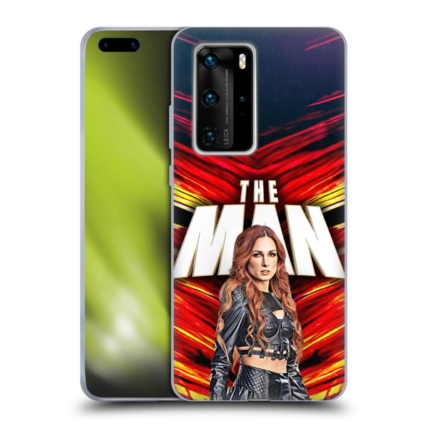 WWE Becky Lynch The Man Soft Gel Case for Huawei P40 Pro / P40 Pro Plus 5G