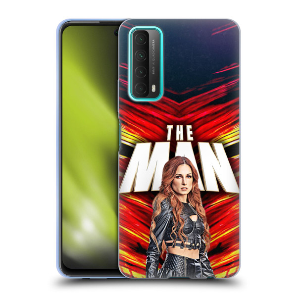 WWE Becky Lynch The Man Soft Gel Case for Huawei P Smart (2021)