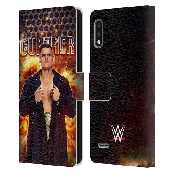 WWE Gunther Portrait Leather Book Wallet Case Cover For LG K22