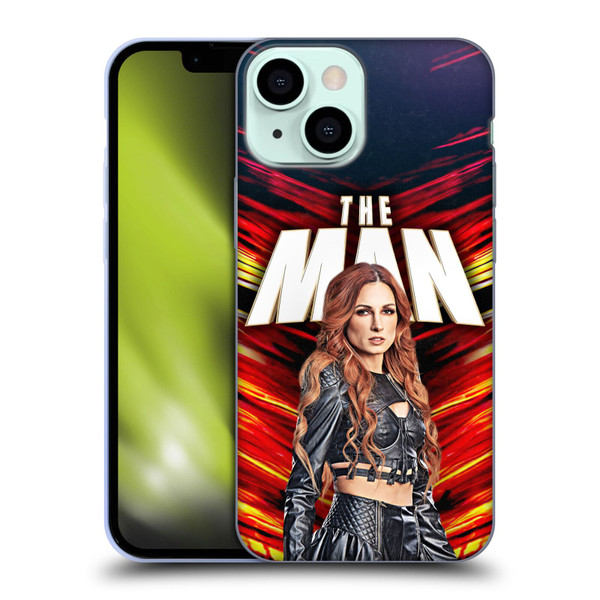 WWE Becky Lynch The Man Soft Gel Case for Apple iPhone 13 Mini
