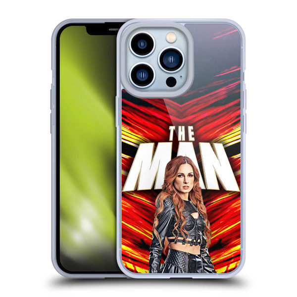 WWE Becky Lynch The Man Soft Gel Case for Apple iPhone 13 Pro