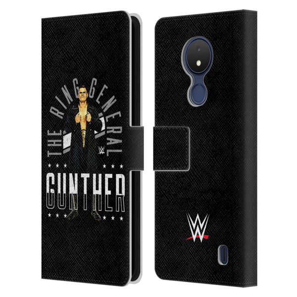 WWE Gunther Ring General Leather Book Wallet Case Cover For Nokia C21