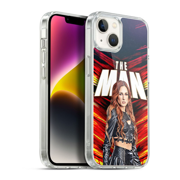WWE Becky Lynch The Man Soft Gel Case for Apple iPhone 14 Plus & MagSafe
