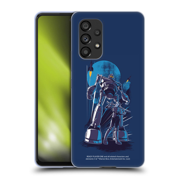 Ready Player One Graphics Iron Giant Soft Gel Case for Samsung Galaxy A53 5G (2022)