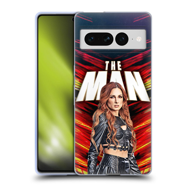 WWE Becky Lynch The Man Soft Gel Case for Google Pixel 7 Pro