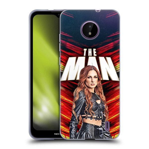 WWE Becky Lynch The Man Soft Gel Case for Nokia C10 / C20