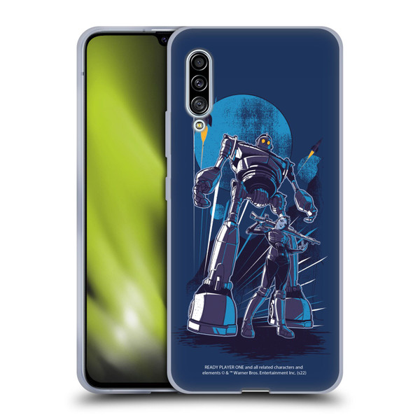 Ready Player One Graphics Iron Giant Soft Gel Case for Samsung Galaxy A90 5G (2019)
