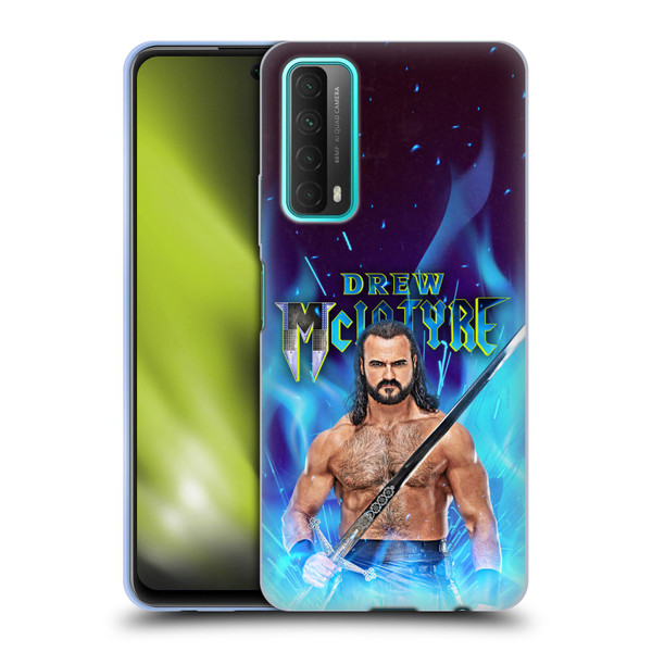 WWE Drew McIntyre Scottish Warrior Soft Gel Case for Huawei P Smart (2021)