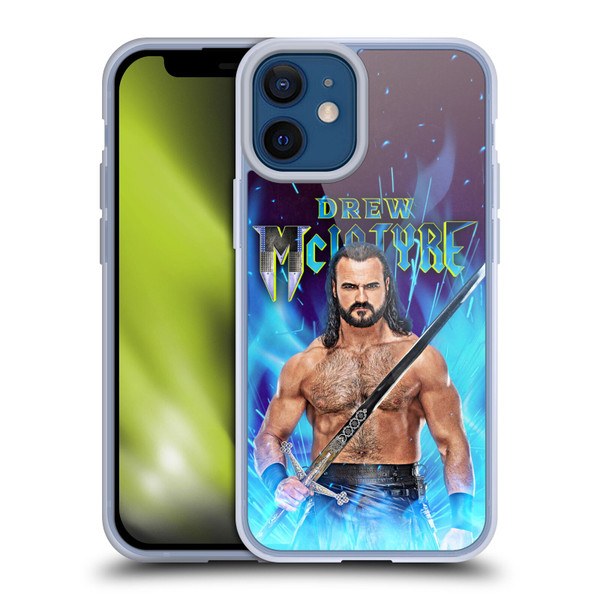 WWE Drew McIntyre Scottish Warrior Soft Gel Case for Apple iPhone 12 Mini