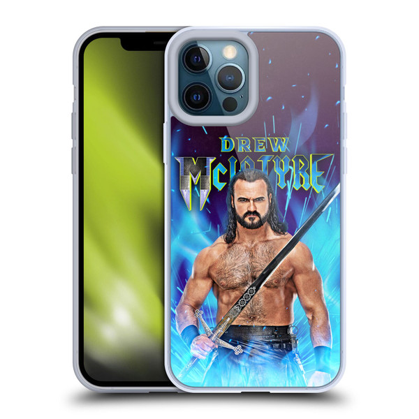 WWE Drew McIntyre Scottish Warrior Soft Gel Case for Apple iPhone 12 Pro Max