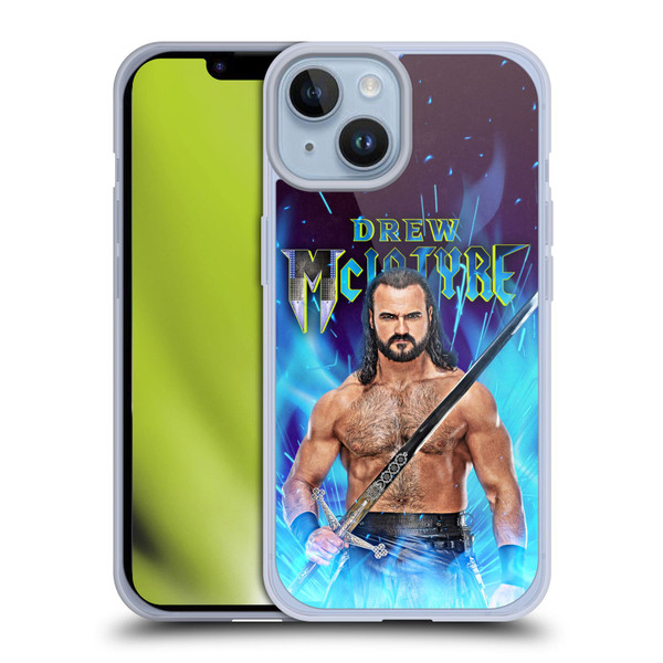 WWE Drew McIntyre Scottish Warrior Soft Gel Case for Apple iPhone 14