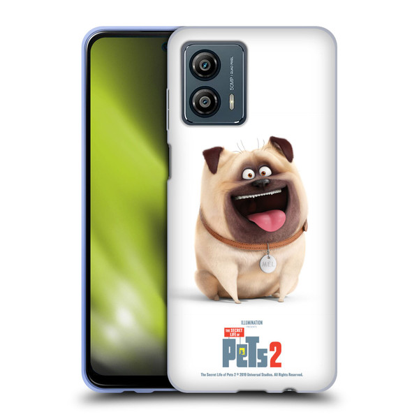 The Secret Life of Pets 2 Character Posters Mel Pug Dog Soft Gel Case for Motorola Moto G53 5G
