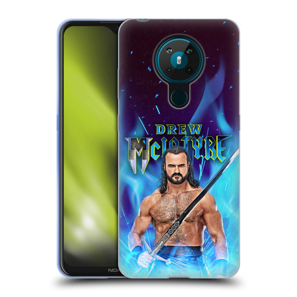 WWE Drew McIntyre Scottish Warrior Soft Gel Case for Nokia 5.3