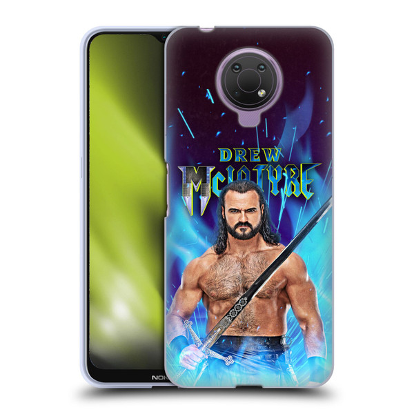 WWE Drew McIntyre Scottish Warrior Soft Gel Case for Nokia G10