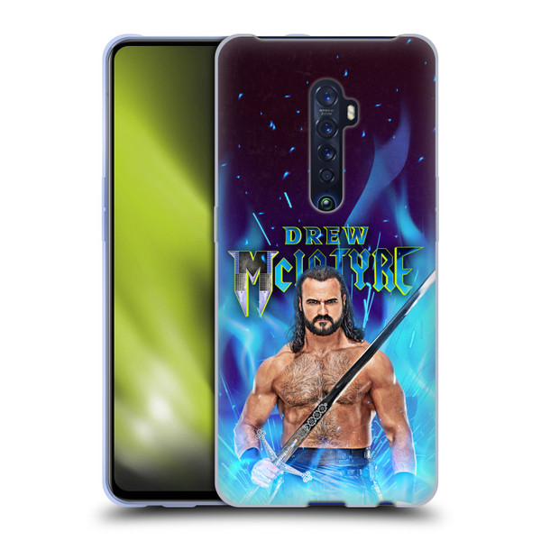 WWE Drew McIntyre Scottish Warrior Soft Gel Case for OPPO Reno 2