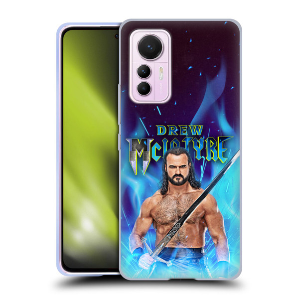 WWE Drew McIntyre Scottish Warrior Soft Gel Case for Xiaomi 12 Lite