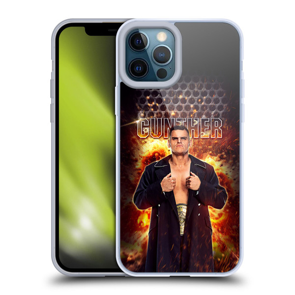 WWE Gunther Portrait Soft Gel Case for Apple iPhone 12 Pro Max