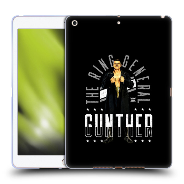 WWE Gunther Ring General Soft Gel Case for Apple iPad 10.2 2019/2020/2021