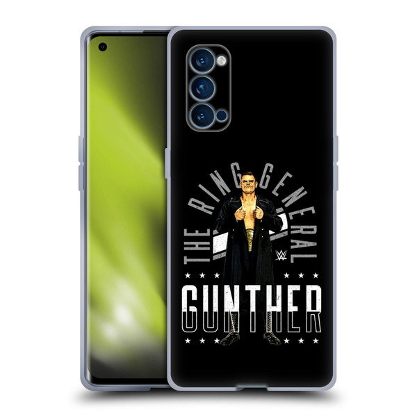 WWE Gunther Ring General Soft Gel Case for OPPO Reno 4 Pro 5G