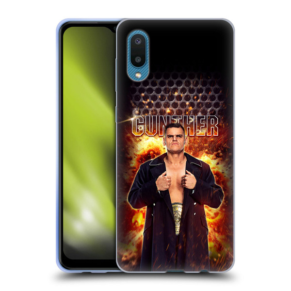 WWE Gunther Portrait Soft Gel Case for Samsung Galaxy A02/M02 (2021)