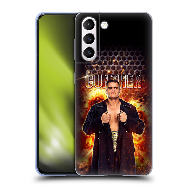 WWE Gunther Portrait Soft Gel Case for Samsung Galaxy S21 5G