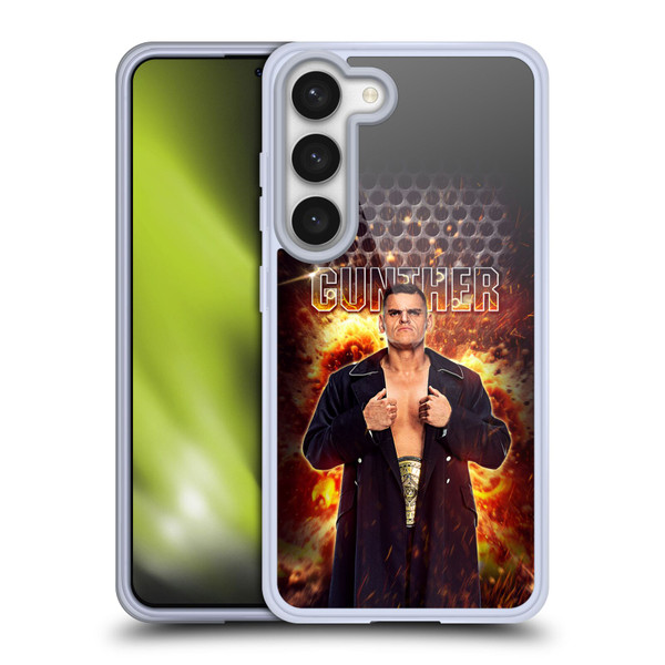 WWE Gunther Portrait Soft Gel Case for Samsung Galaxy S23 5G