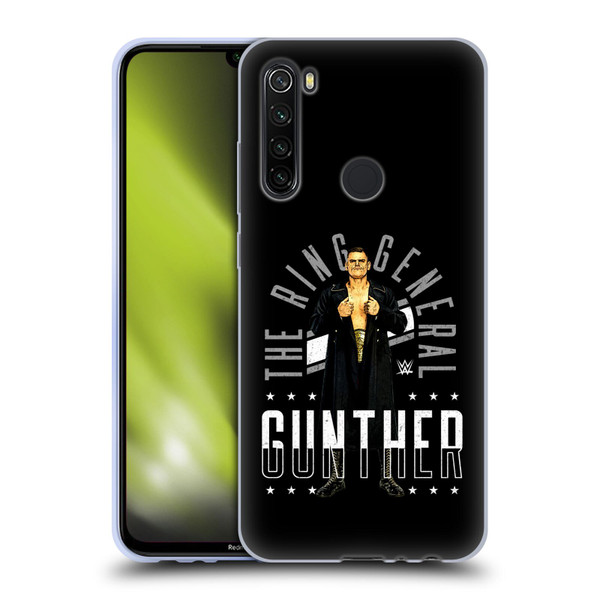 WWE Gunther Ring General Soft Gel Case for Xiaomi Redmi Note 8T
