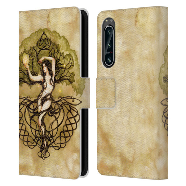 Selina Fenech Fantasy Earth Life Magic Leather Book Wallet Case Cover For Sony Xperia 5 IV