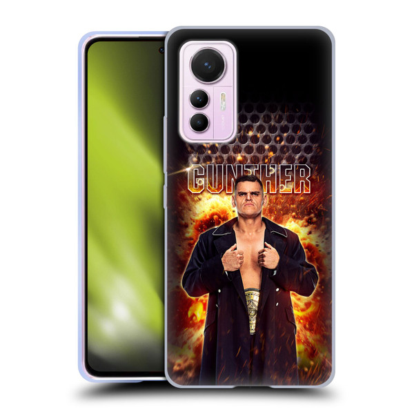 WWE Gunther Portrait Soft Gel Case for Xiaomi 12 Lite
